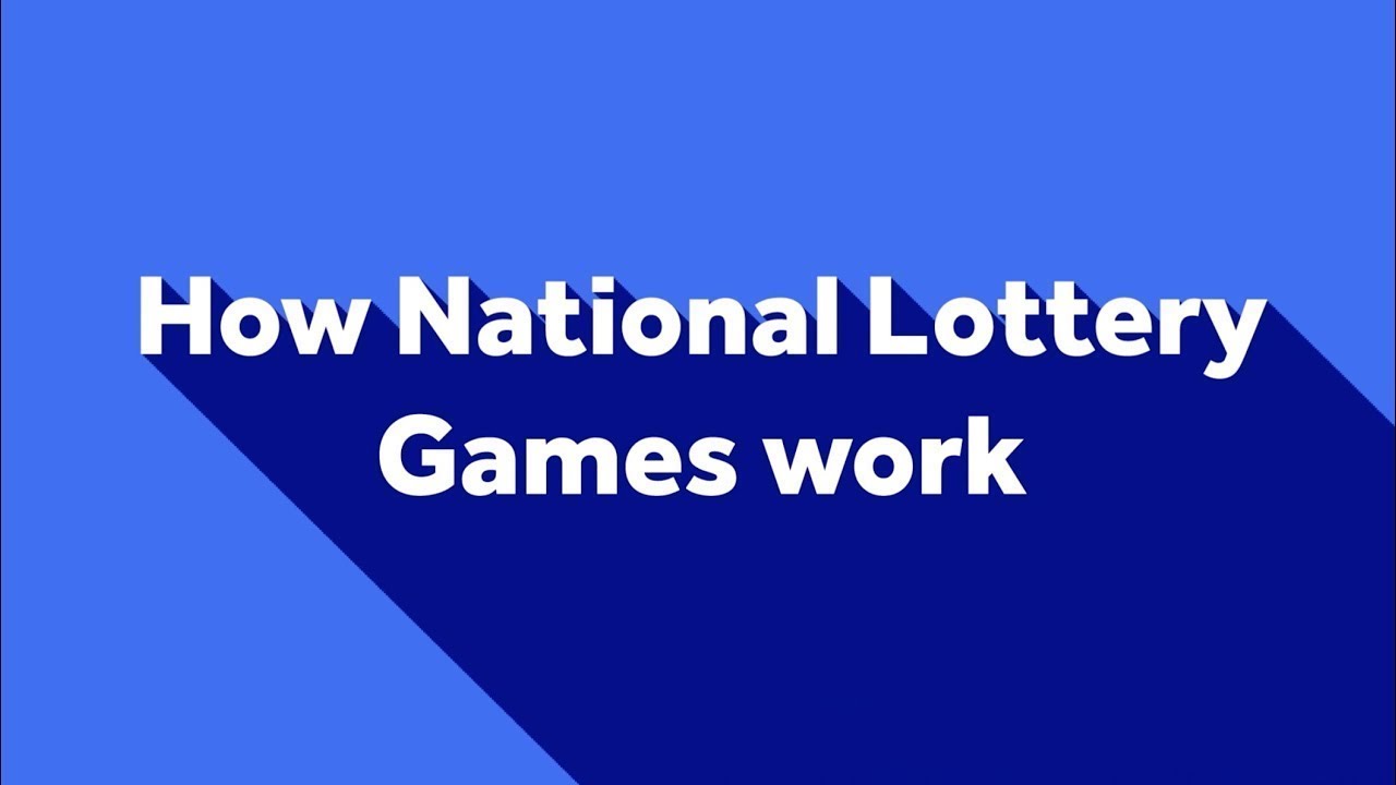 How National Lottery Games Work